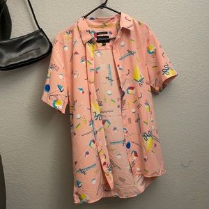 Cute Unique Pink Drill shirt ! ❤️